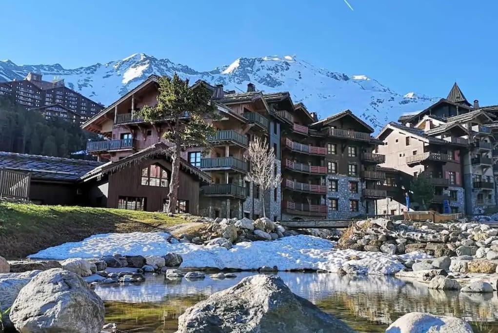 Appartement Style Chalet 5* Vue Mont-Blanc - Arc 1950 Les Arcs  Ngoại thất bức ảnh