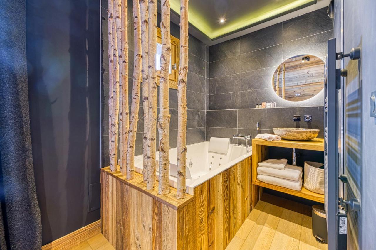 Appartement Style Chalet 5* Vue Mont-Blanc - Arc 1950 Les Arcs  Ngoại thất bức ảnh
