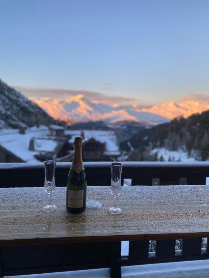 Appartement Style Chalet 5* Vue Mont-Blanc - Arc 1950 Les Arcs  Ngoại thất bức ảnh